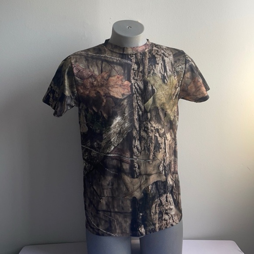 Camouflage T Shirt Mossy Oak Medium